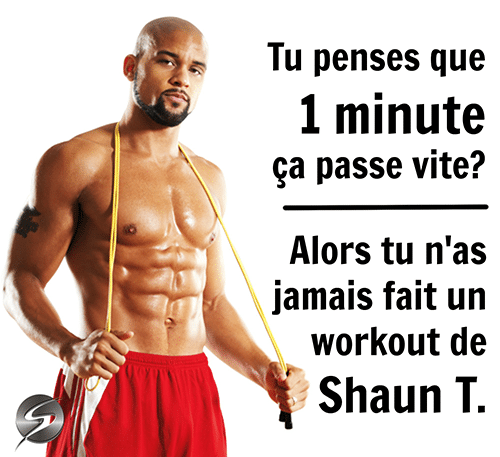 workout avec shaun t supercardio citation motivation