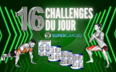Les 16 challenges WOD Supercardio