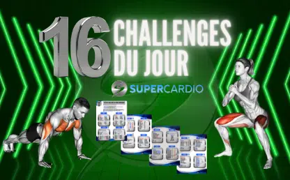 Les 16 challenges WOD Supercardio