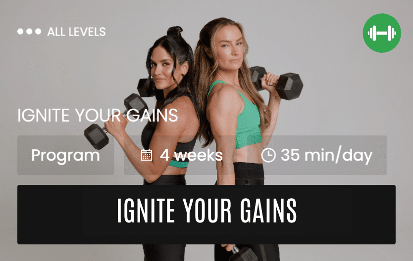 ignite your gains